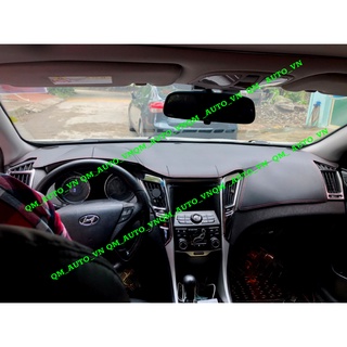 Thảm taplo da cao cấp xe sonata 2010 - 2014