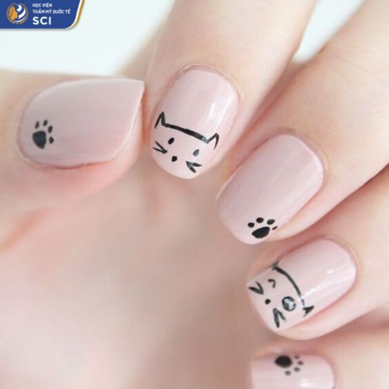 Nail box móng thiết kế mẫu cute xinh xẻo
