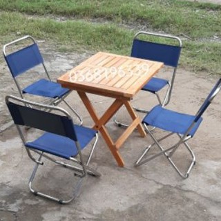Bàn gỗ xếp cà phê. mới 100%