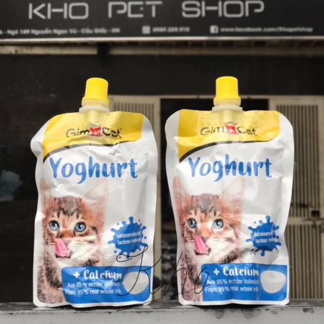 Sữa chua Gimcat Yoghurt cho mèo (150g)