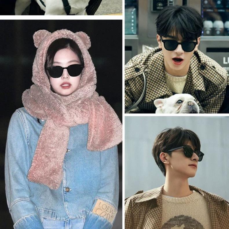 Kính râm nam nữ đen vàng, Mắt kính thời trang gọng đẹp chống uv400 - K350 shop996 | BigBuy360 - bigbuy360.vn