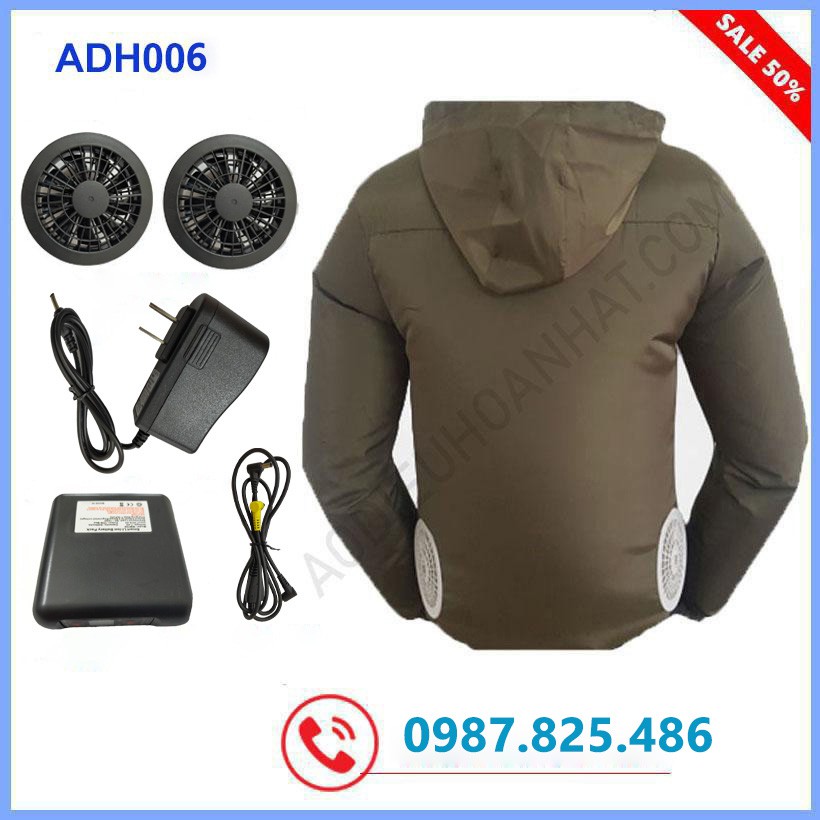 (Xả Kho) Áo Điều Hòa, Áo Khoác Quạt Gió, Áo Làm Mát Công Nghệ Nhật Bản | BigBuy360 - bigbuy360.vn