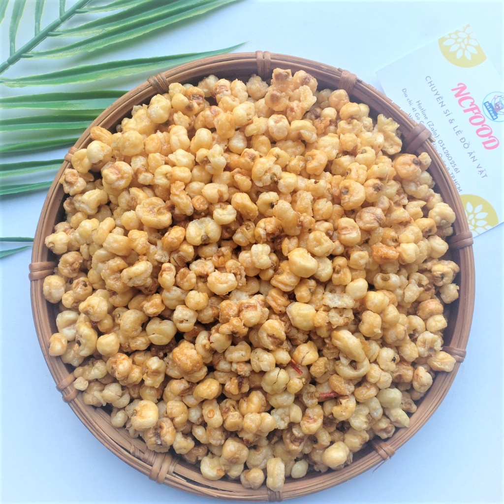 1kg (2 Gói) Bắp Sấy Mắm Ớt Loại Ngon Không Phẩm Màu (NCFOOD)