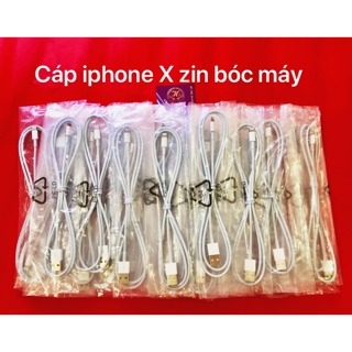 Cáp iPhone X Zin theo máy