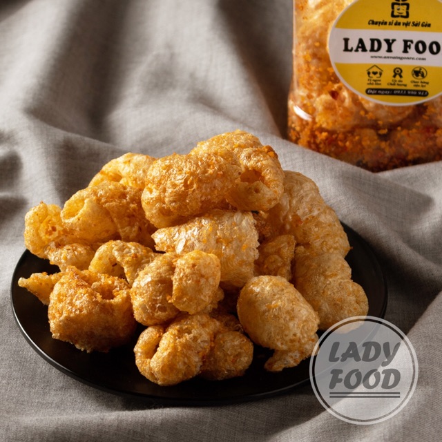 Combo 2 Hũ Da Heo Sa Tế Tỏi Ớt Dòn Rụm Lady Food | BigBuy360 - bigbuy360.vn