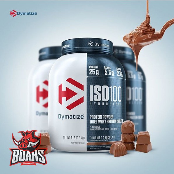 DYMATIZE ISO100 - WHEY HYDROLYZED HỖ TRỢ PHÁT TRIỂN CƠ BẮP