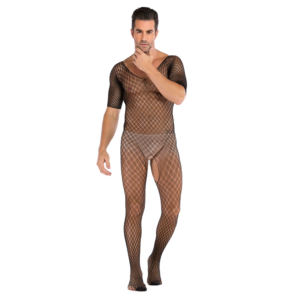 BODYSUIT NAM LƯỚI (QUẦN LIỀN ÁO) - A034