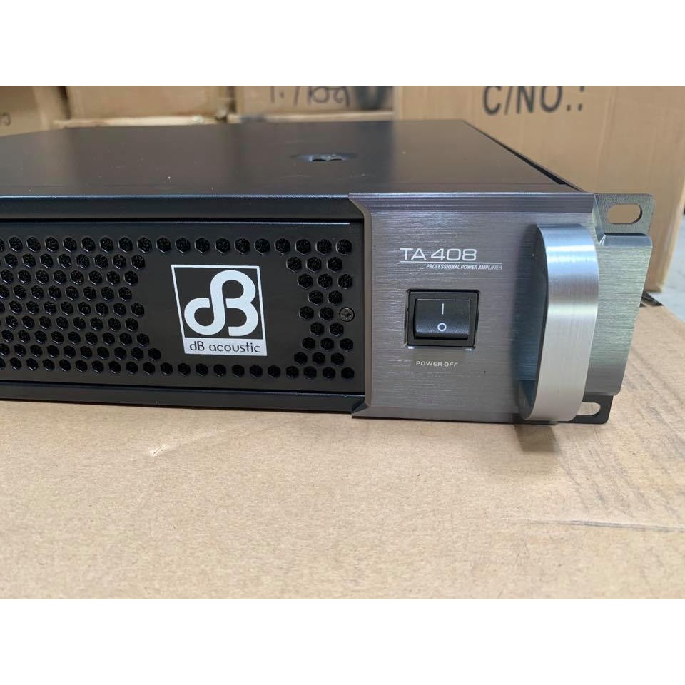 Cục đẩy công suất 4 kênh DBacoustic TA408 chính hãng