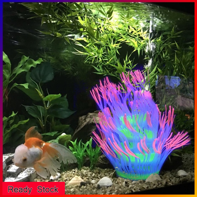 San Hô Silicone Nhân Tạo Trang Trí Bể Cá