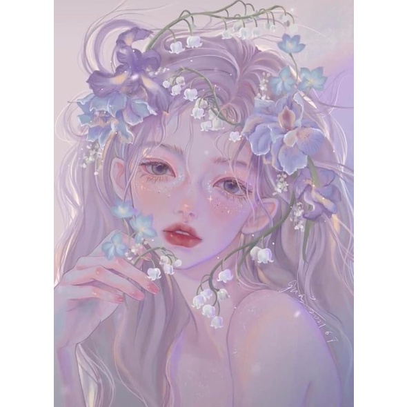 Lens xám tự nhiên giãn nhỏ sử dụng 1 năm