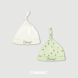Set mũ thóp cho bé CHAANG summer xanh lá