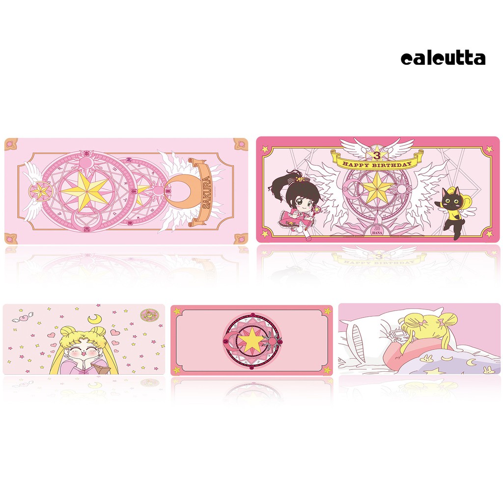 Tấm Lót Chuột Và Bàn Phím Chơi Game Hình cardcaptor sakura