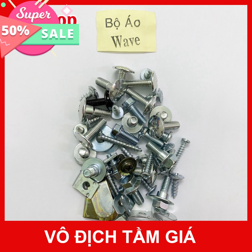 [GIÁ GỐC] Bộ Ốc Lắp Dàn Áo Xe Máy Wave-Wave nhỏ