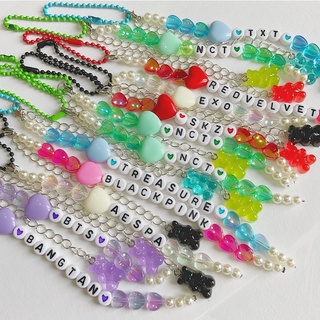 [Keyring - móc chìa khoá theo tên các nhóm nhạc Kpop] có sẵn