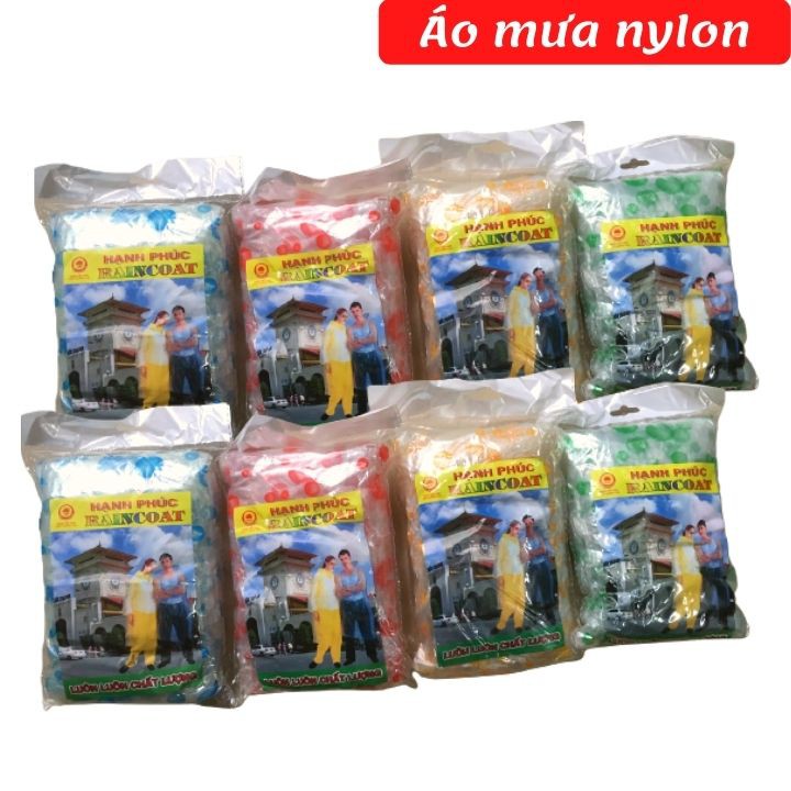 Áo mưa nylon tiện lợi - nhẹ dễ dàng mang theo- Tomchuakids