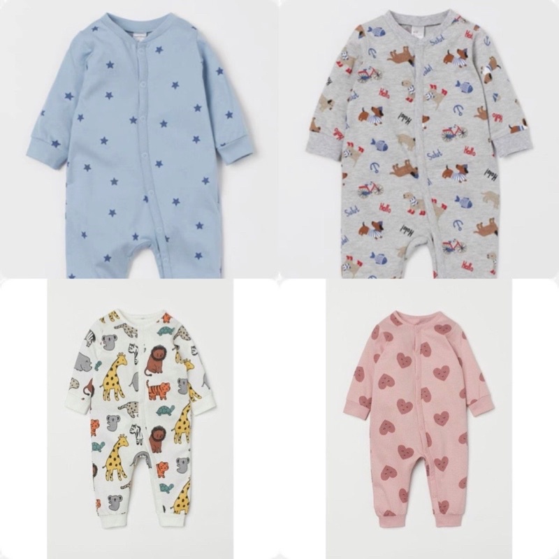 Combo set body liền thân cotton bé trai/bé gái