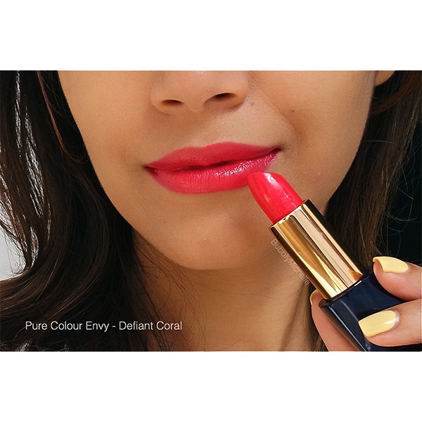 Son môi, son lì pha dưỡng, son Estee Lauder Pure Color Envy Sculpting Lipstick minisize 1.2g, cho môi căng mọng, gợi cảm | BigBuy360 - bigbuy360.vn