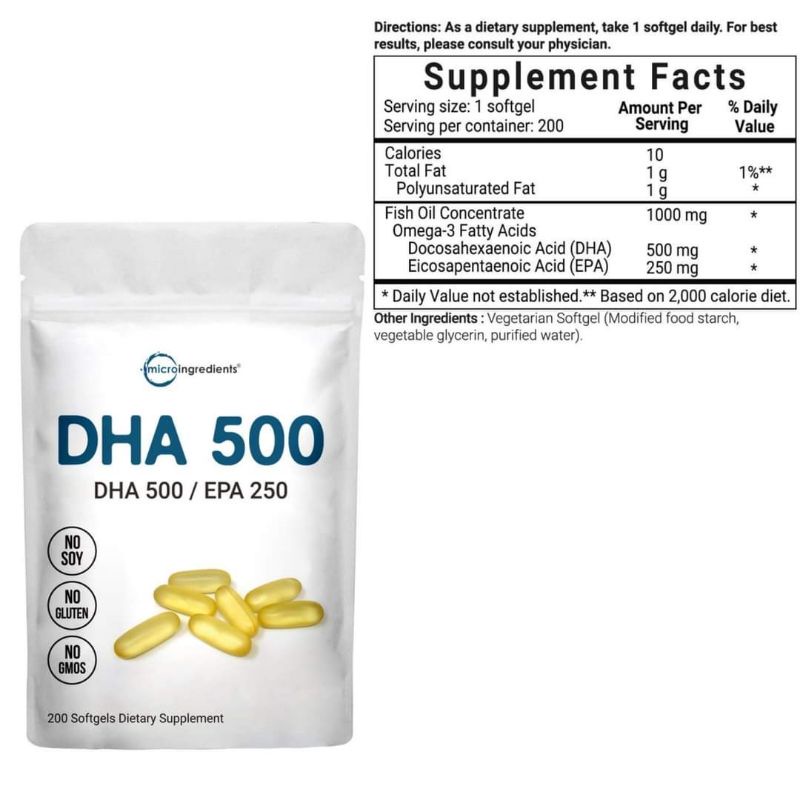 Micro Ingredient DHA 500 - EPA 250