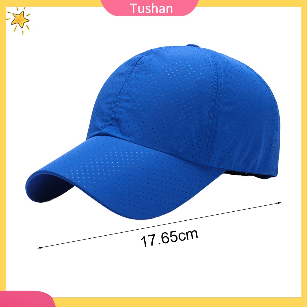 Mũ Lưỡi Trai Chất Liệu Thấm Hút Nhanh Chóng Cho Nam Và Nữ