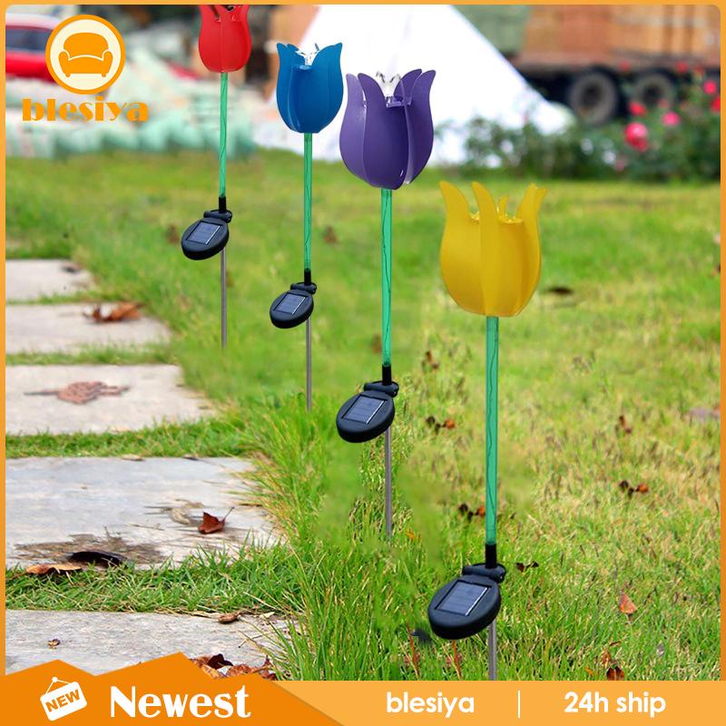 Đèn Trang Trí Sân Vườn Hình Hoa Tulip