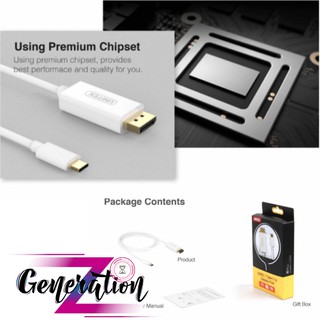 CÁP CHUYỂN TYPE-C RA DISPLAYPORT DÀI 1.8M UNITEK (V400AWH)