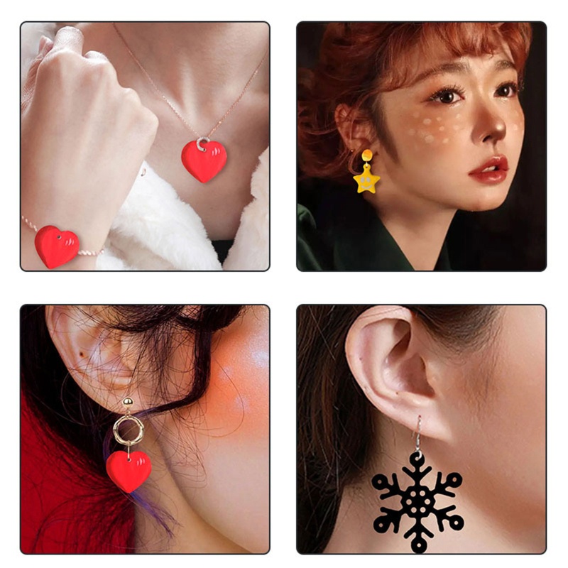 Khuôn Silicone Làm Mặt Trang Sức Hình Cây Thông Noel