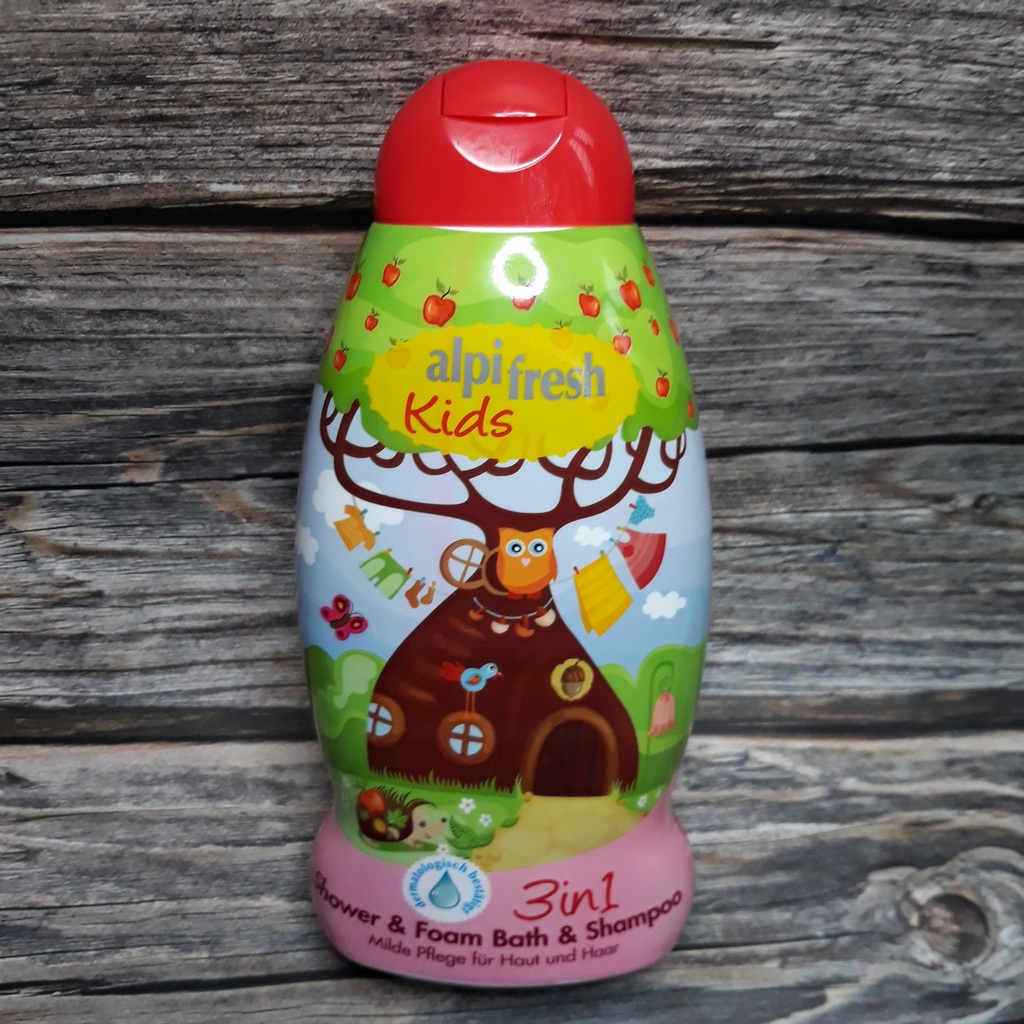 Sữa Tắm gội 3in1 dành cho bé  Alpi Fresh Kids 500ml Hàng Đức