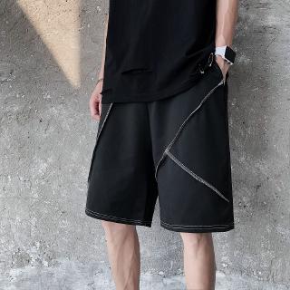 Quần short thể thao dáng suông ống rộng năng động thời trang phong cách Harajuku