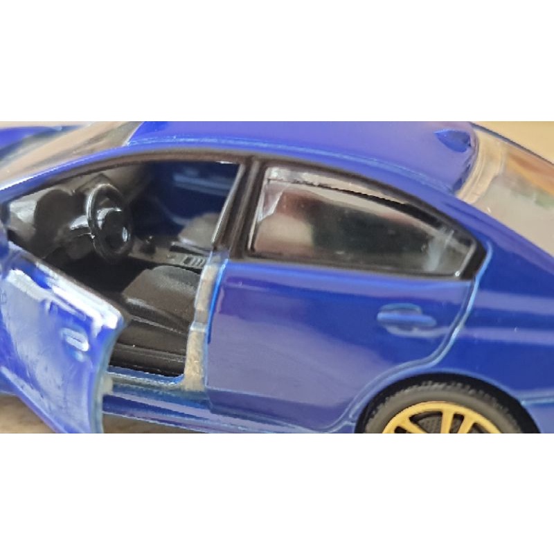Xe mô hình 1:64, Majorette 2015 Subaru Wrx Sti, loose, tặng hộp pvc bảo vệ