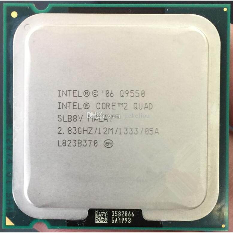 cpu Quad Core Q9650 (3.0ghz) 4 nhân 4 luồng Q9550 Q9400,Q9500 tản nhiệt 8 ống đồng 20