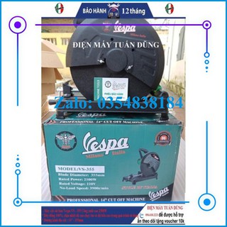 Máy cắt sắt Vespa 2500w Italia - Máy cắt sắt bàn