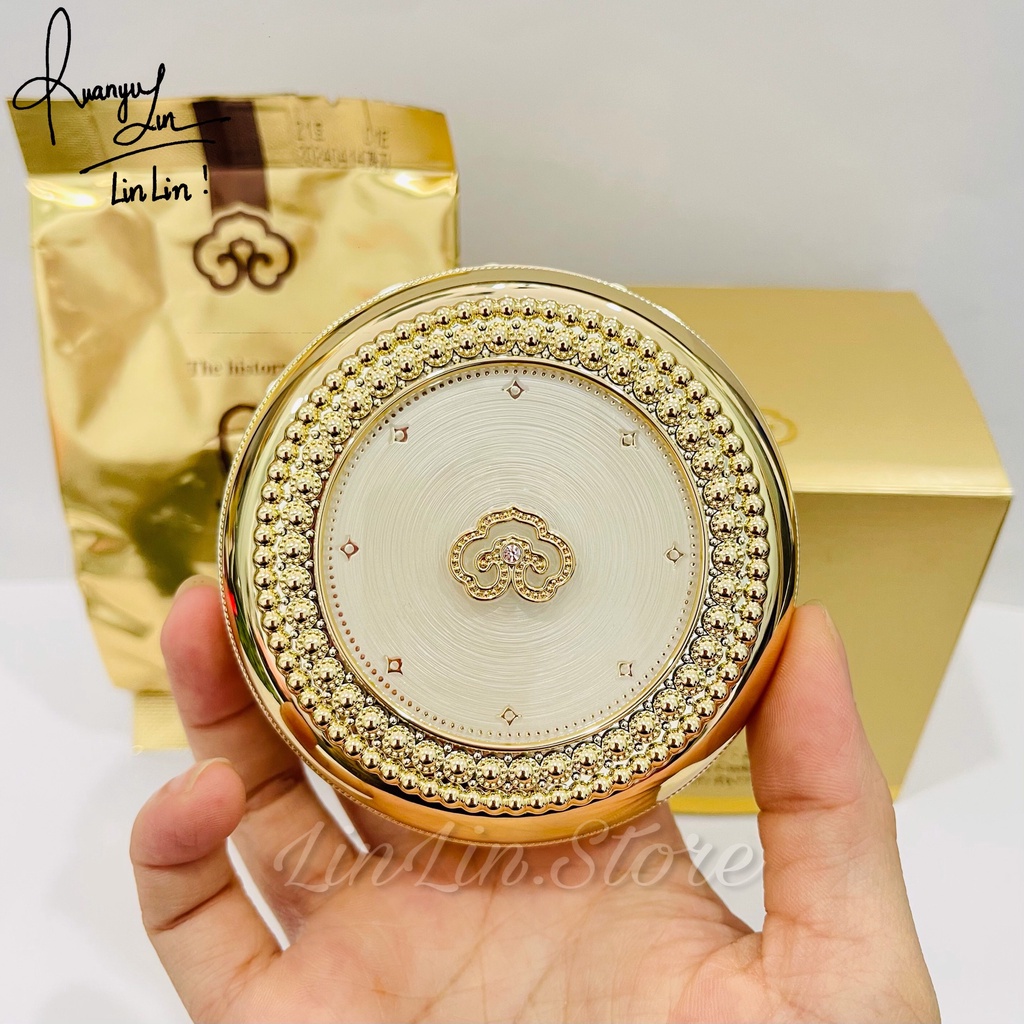 Set phấn nước Whoo Luxury Golden Cushion Glow 2 Sản Phẩm, Độ che phủ cao, SPF50+/ PA+++ | BigBuy360 - bigbuy360.vn