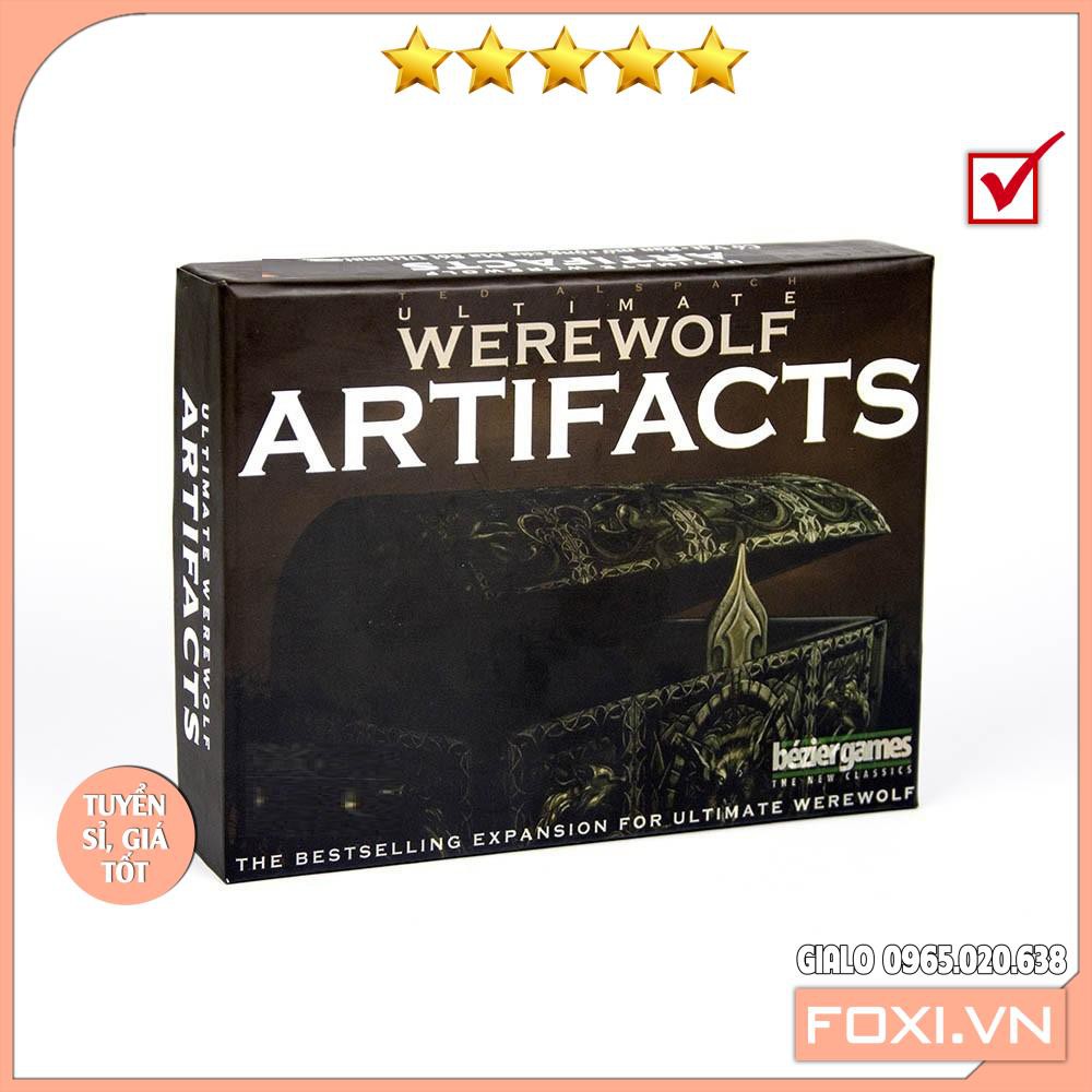 Boardgame Ma Sói Ultimate mở rộng Artifact-Cổ Vật Huyền Thoại-Phiên bản Tiếng Việt-Trò chơi trí tuệ