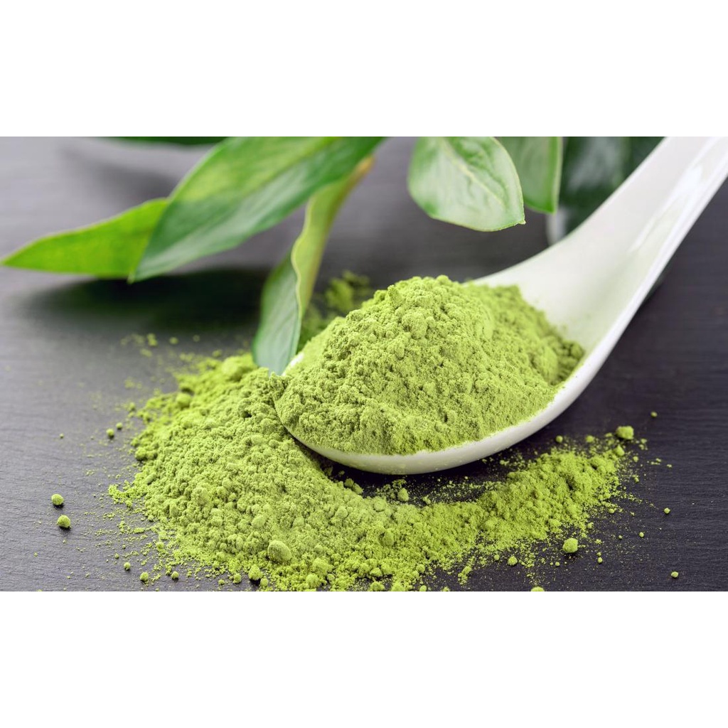 Bột matcha bột trà xanh nguyên chất - nguyên liệu làm bánh, đắp mặt, pha đồ uống - túi 50gr - Bếp Chè Thái