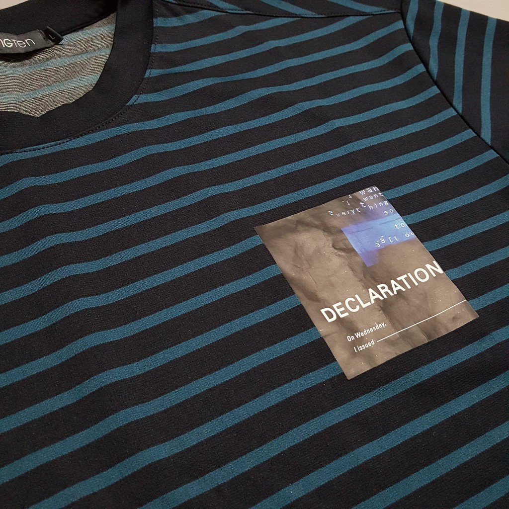 Áo thun nam ngắn tay Hangten xuất Hàn vải dày