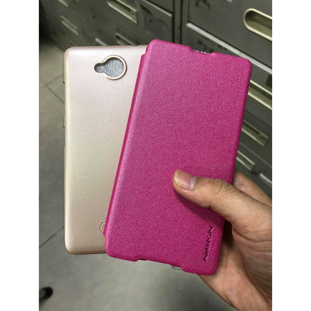"Sale Hot"Ốp Lưng Lumia 650, Bao Da Lumia 650 Chính Hãng Nillkin