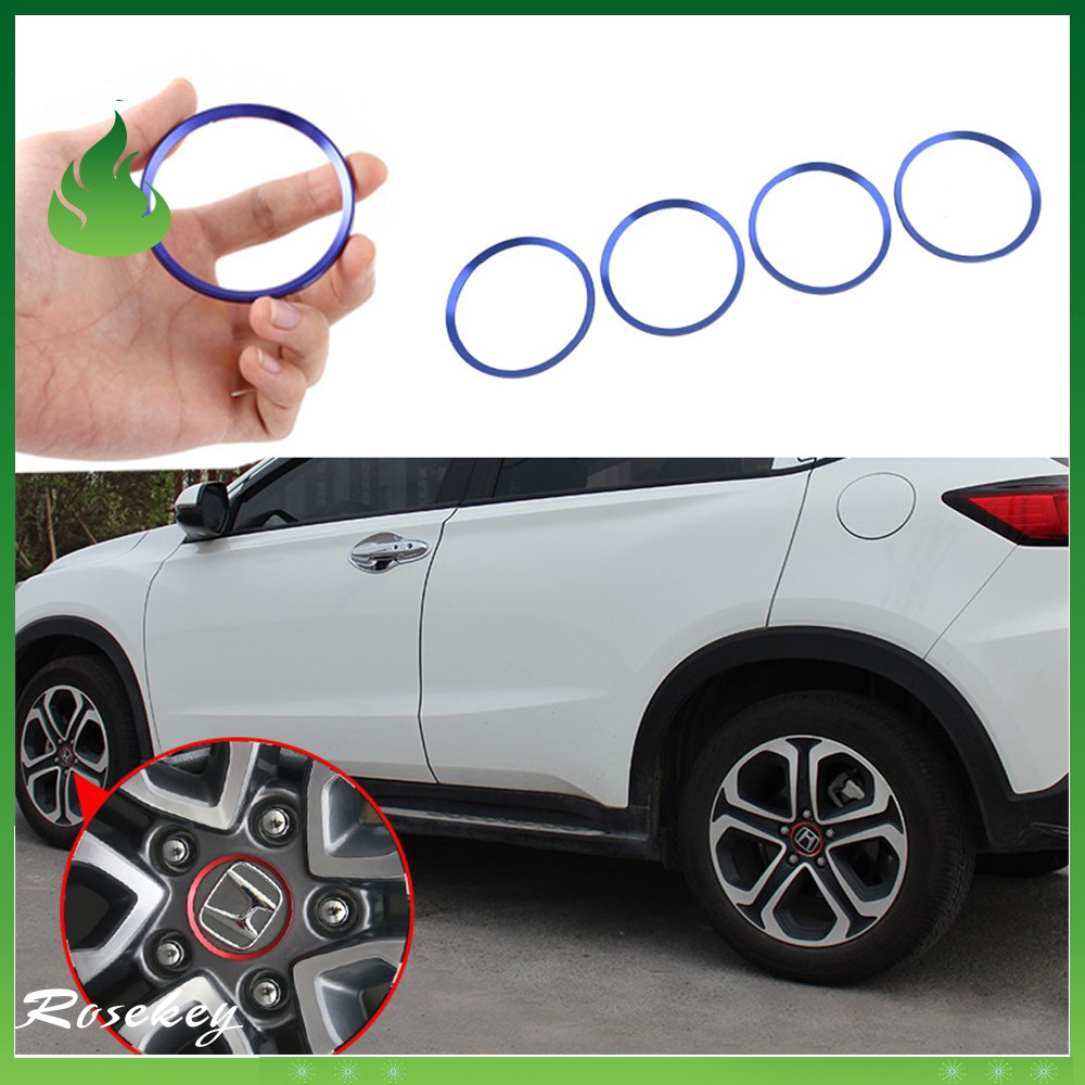 Vòng hợp kim chuyên dụng trang trí bánh xe cho Honda CIVIC HRV HR-V FIT Accrod CRV CR-V City Jade ZS001