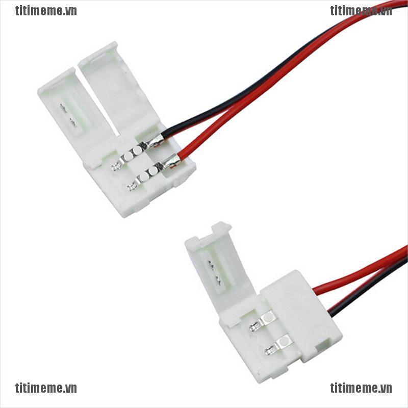 Bộ 10 Đầu Nối Dây Đèn Led 2 Pin 3528 / 5050 | BigBuy360 - bigbuy360.vn