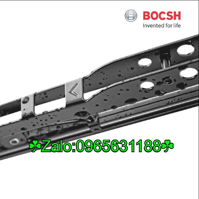 Gạt mưa Ô Tô Bosch Xương Sắt ( cứng ) vỏ trắng