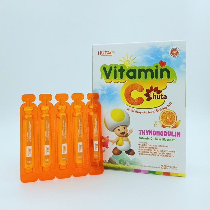 Combo Siro ĂN NGON YẾN SÀO + VITAMIN C Huta TĂNG SỨC ĐỀ KHÁNG cho bé