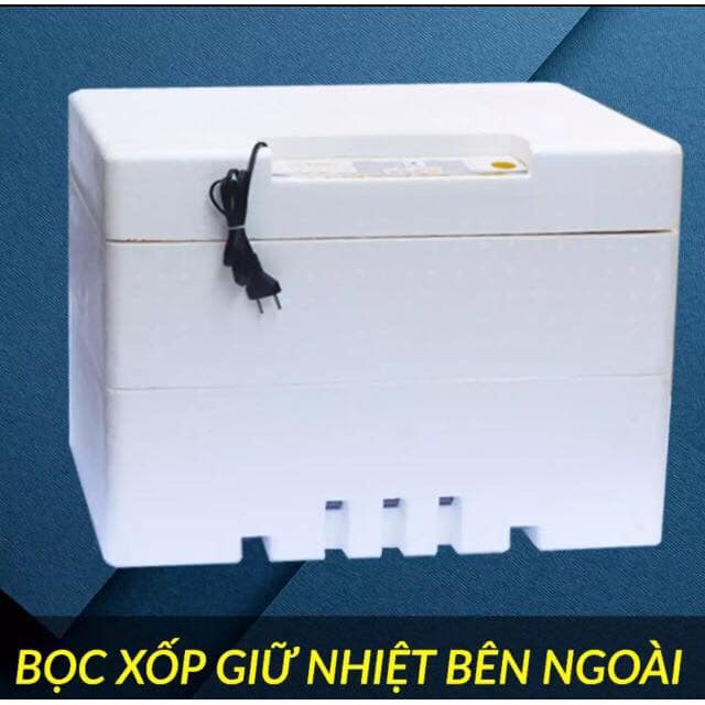 Máy ấp trứng A100  ÁNH DƯƠNG ẤP TỐI ĐA120 trứng gà khay đảo lăn hàng chính hãng