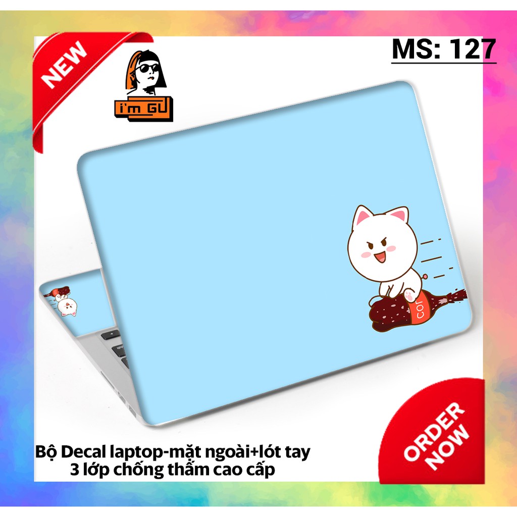 BỘ DECAL DÁN BẢO VỆ TRANG TRÍ LAPTOP  Decal cao cấp 3 lớp chống thấm TẤT CẢ CÁC DÒNG MÁY MACBOOK/ACER/HP/DELL | BigBuy360 - bigbuy360.vn