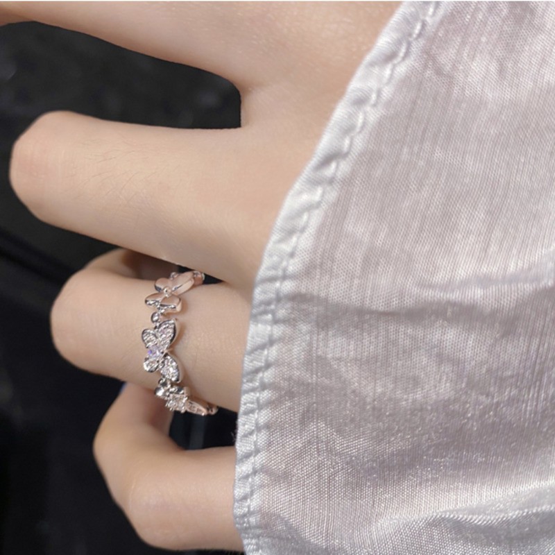 Nhẫn Hở Trang Trí Hình Bướm Thời Trang 23469