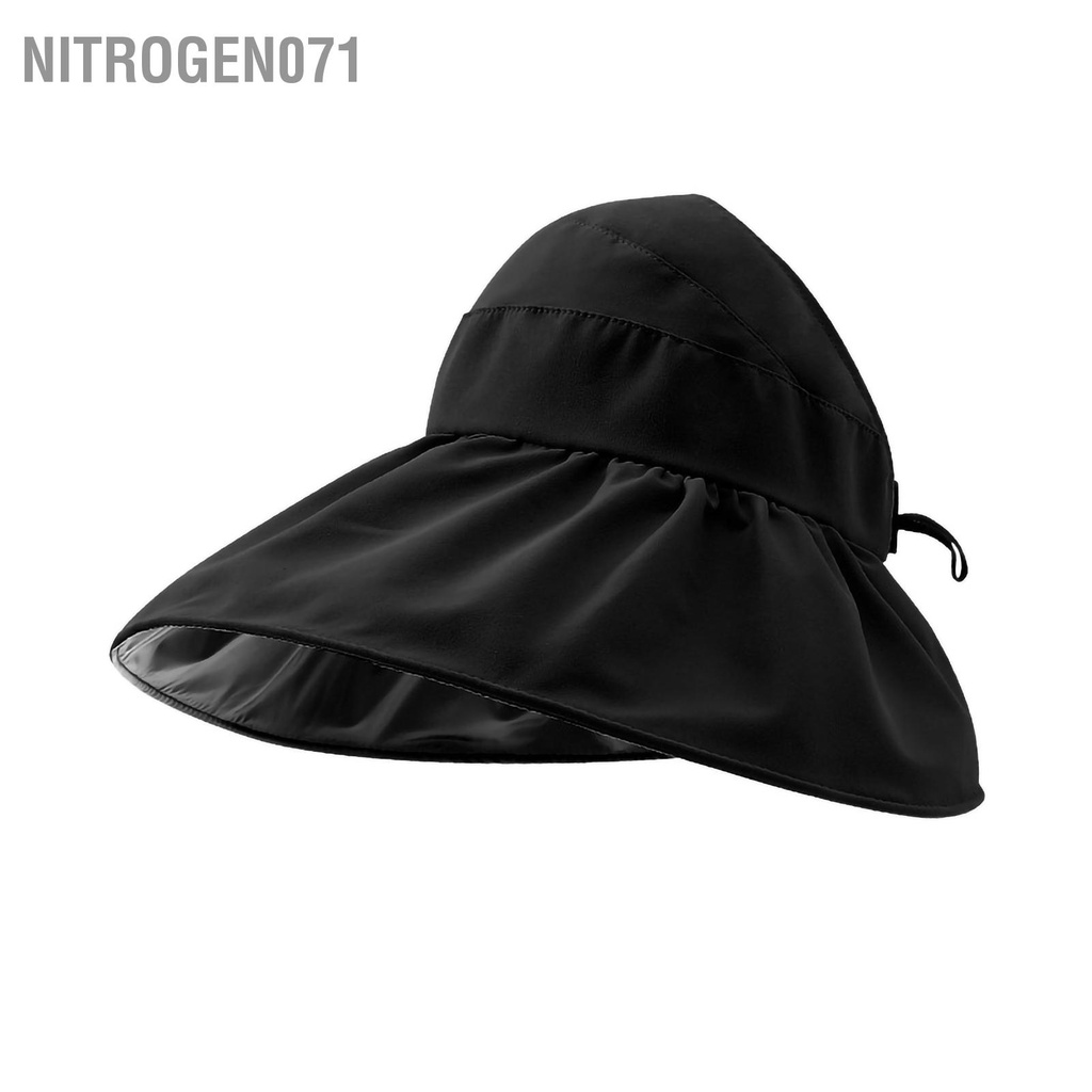 ❤️ Nitrogen071 Mũ xô mùa hè cho phụ nữ có thể gập lại Lớp phủ Vinyl ngoài trời Bảo vệ chống tia cực tím Tấm che nắng bữa tiệc bãi biển