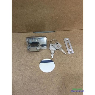 Khóa tủ kính 2 cánh mở hiệu Xiehe