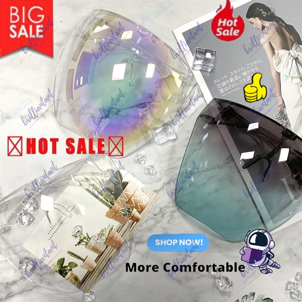 KÍNH BẢO HỘ CHỐNG TIA BẮN CHỐNG DỊCH. GIÁ TẠI XƯỞNG LOẠI DẦY CHUẨN K NHỨC MẮT Kính Bảo Hộ Che Mặt An Toàn Cho Người Lớn , Kính Chống Bụi Đi Đường, Kính Bảo Hộ Chống Giọt Bắn,