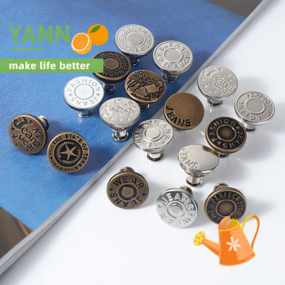 Bộ 1/4 Nút Gài Quần Áo Bằng Kim Loại Tùy Chỉnh Tiện Dụng Thời Trang