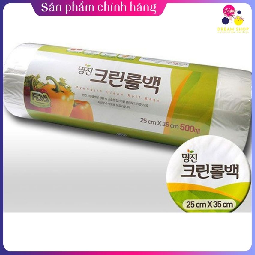 Túi đựng thực phẩm sinh học Myungjin Hàn Quốc Size 25cm x 35cm