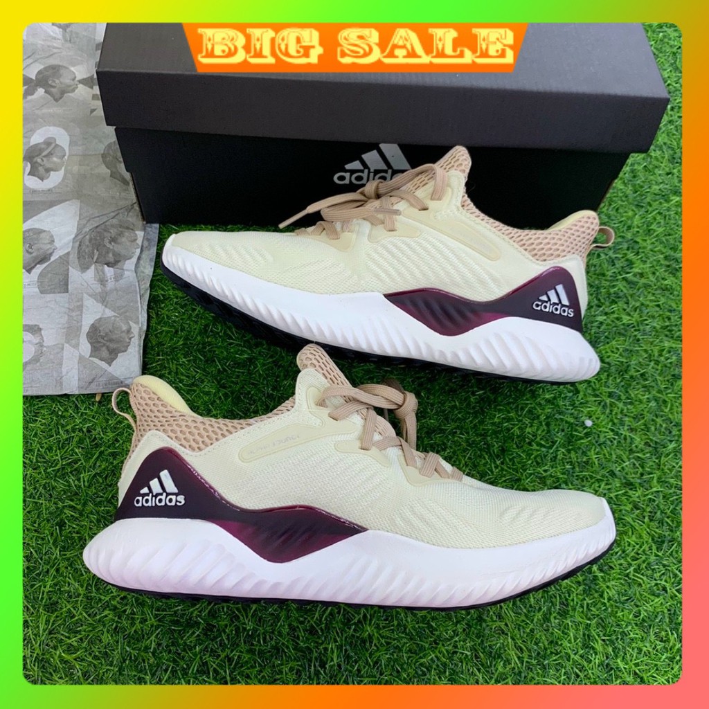 Giày thể thao - Alphaa Bouncee Kem tím Nữ rẻ nhất Hà Nội