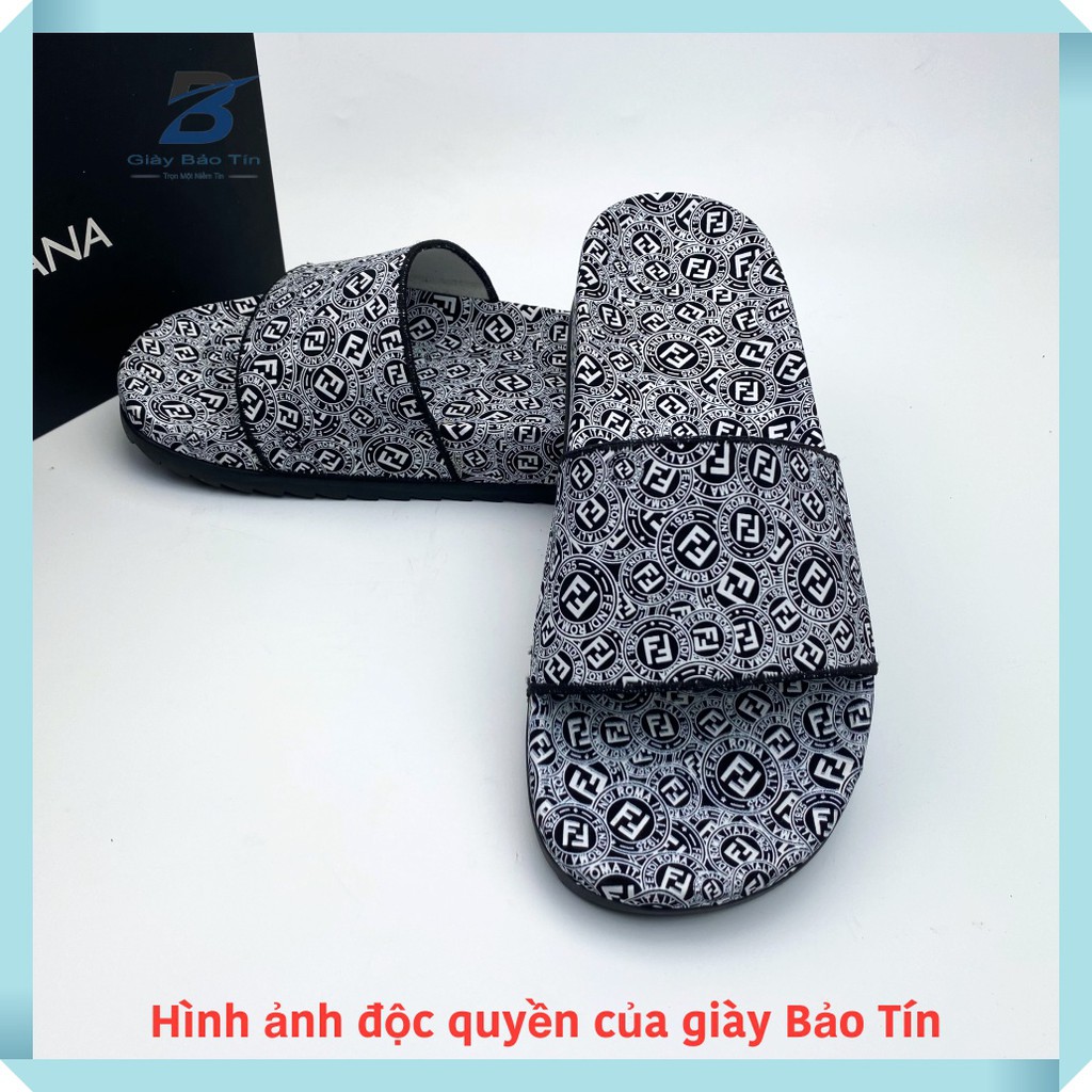 Dép nam👆5cm 👆dép quai ngang nam thời trang, tăng chiều cao, đế dép dày dặn, bọc mặt êm ái phù hợp mọi lứa tuổi full box